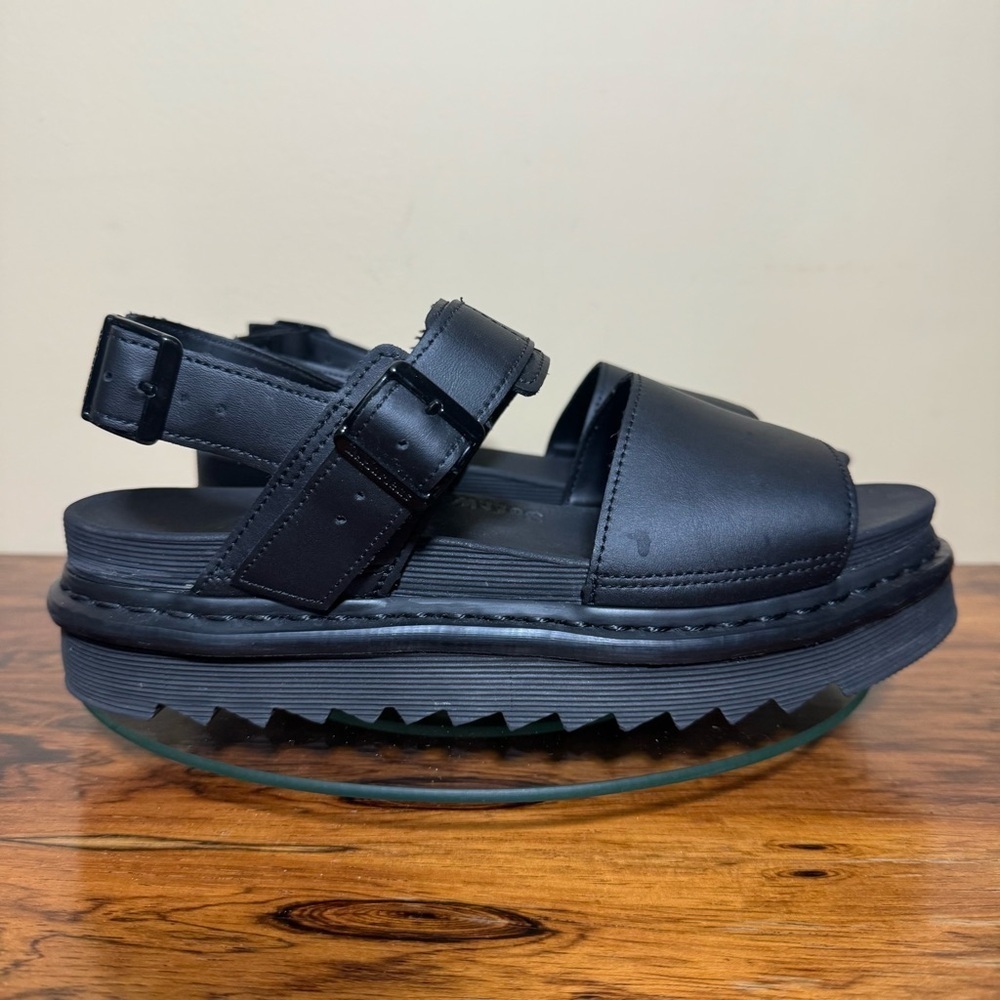 Dr. Martens Voss Black Leather Sandal - Picture 7 of 16